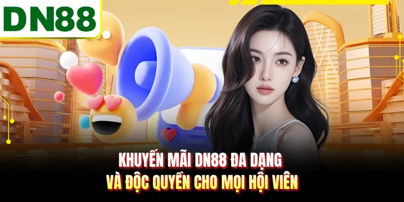 Khuyến mãi DN88 đa dạng và độc quyền cho mọi hội viên